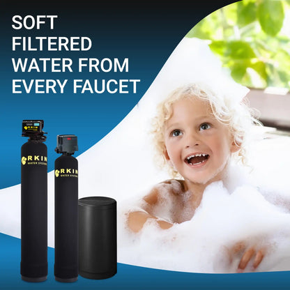 Salt Based Water Softener and Well Water Filter Combo - RKIN