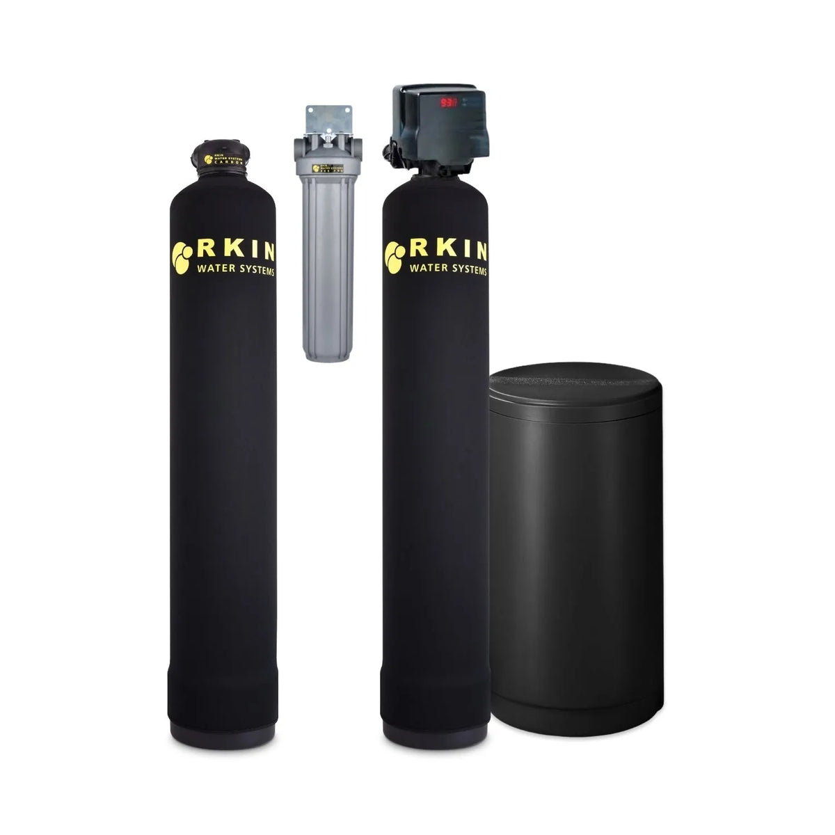 Salt Based Water Softener and Whole House Carbon Filter System - RKIN