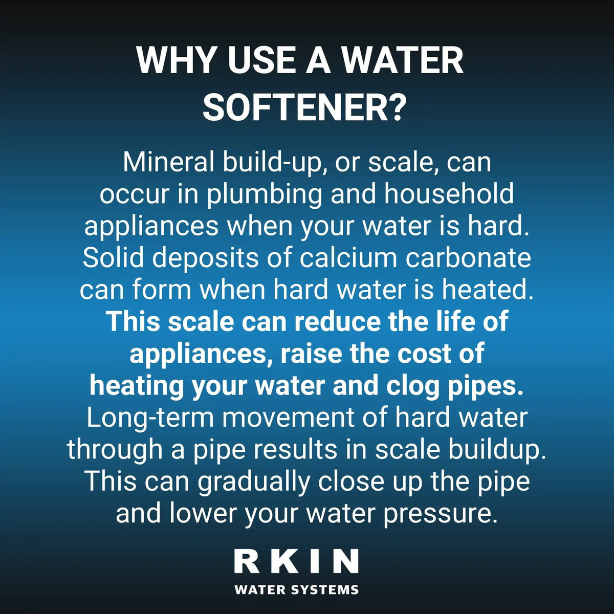 Salt Based Water Softener System - RKIN