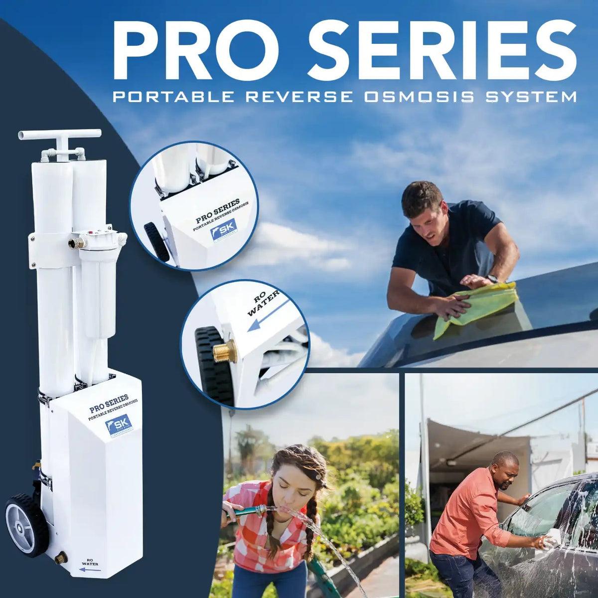Spot - Free Rinse Portable Reverse Osmosis System - RKIN