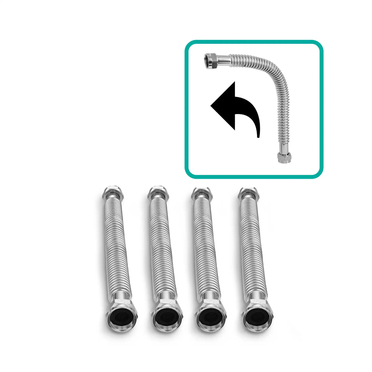Super Flex Installation Kit for Whole House Water Treatment System - RKIN
