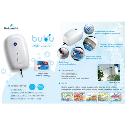 BUBU Smart Misting System - RKIN-Smart Misting System