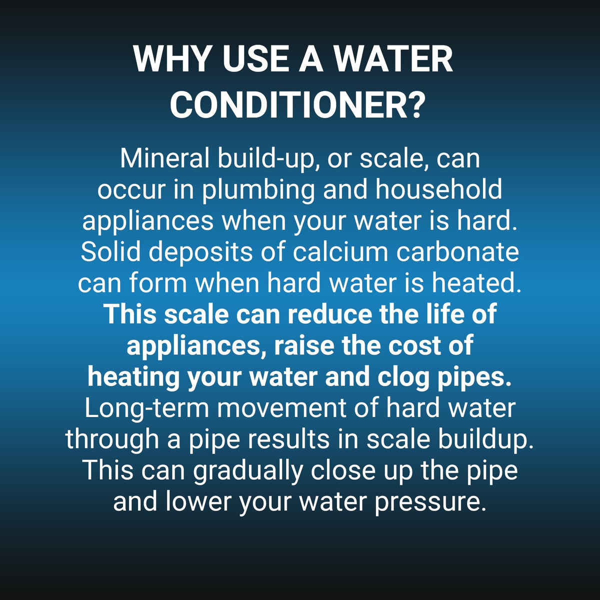 CBS PPH Salt-Free Water Softener AntiScale Whole House System - RKIN