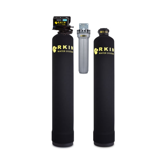 Salt-Free Water Softener and Well Water Filter Combo - RKIN
