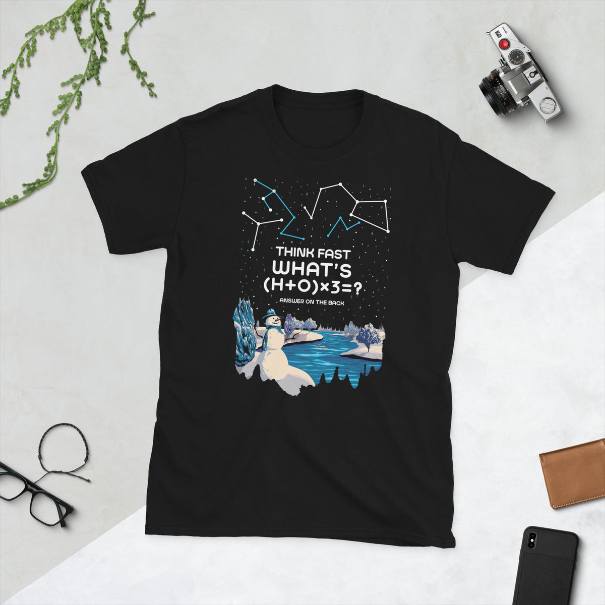Short-Sleeve Unisex T-Shirt Think Fast #2 - RKIN