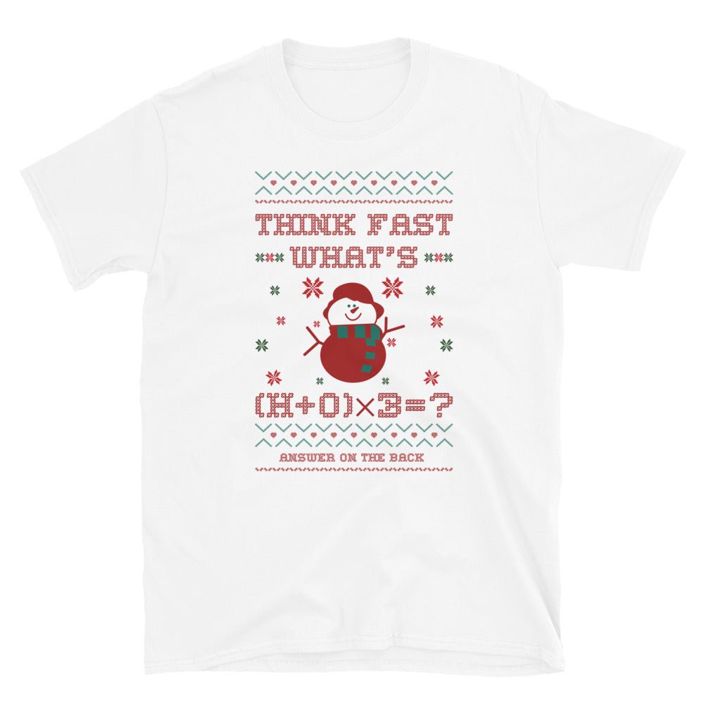 Short-Sleeve Unisex T-Shirt Think Fast #3 - RKIN