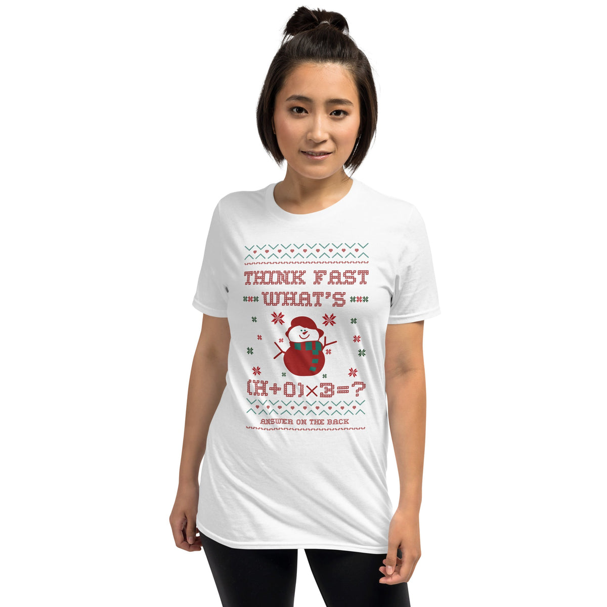 Short-Sleeve Unisex T-Shirt Think Fast #3 - RKIN
