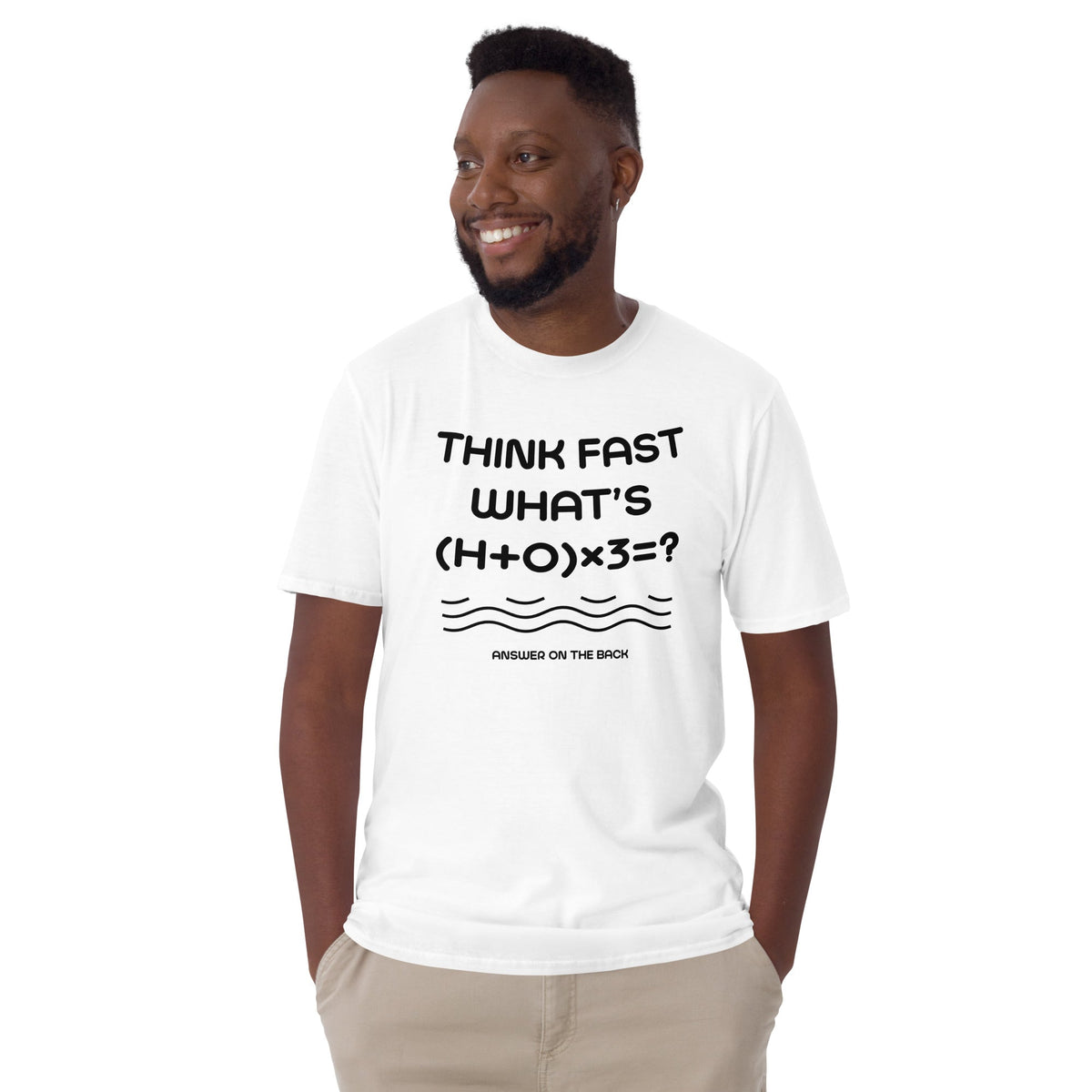 Short-Sleeve Unisex T-Shirt Think Fast #5 - RKIN