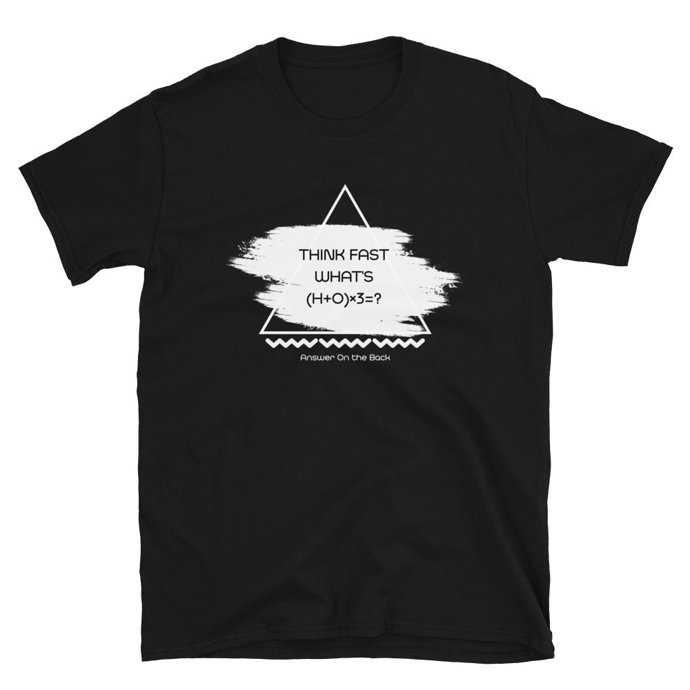 Short-Sleeve Unisex T-Shirt Think Fast #6 - RKIN
