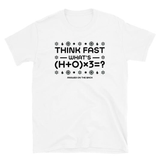 Short-Sleeve Unisex T-Shirt Think Fast #7 - RKIN