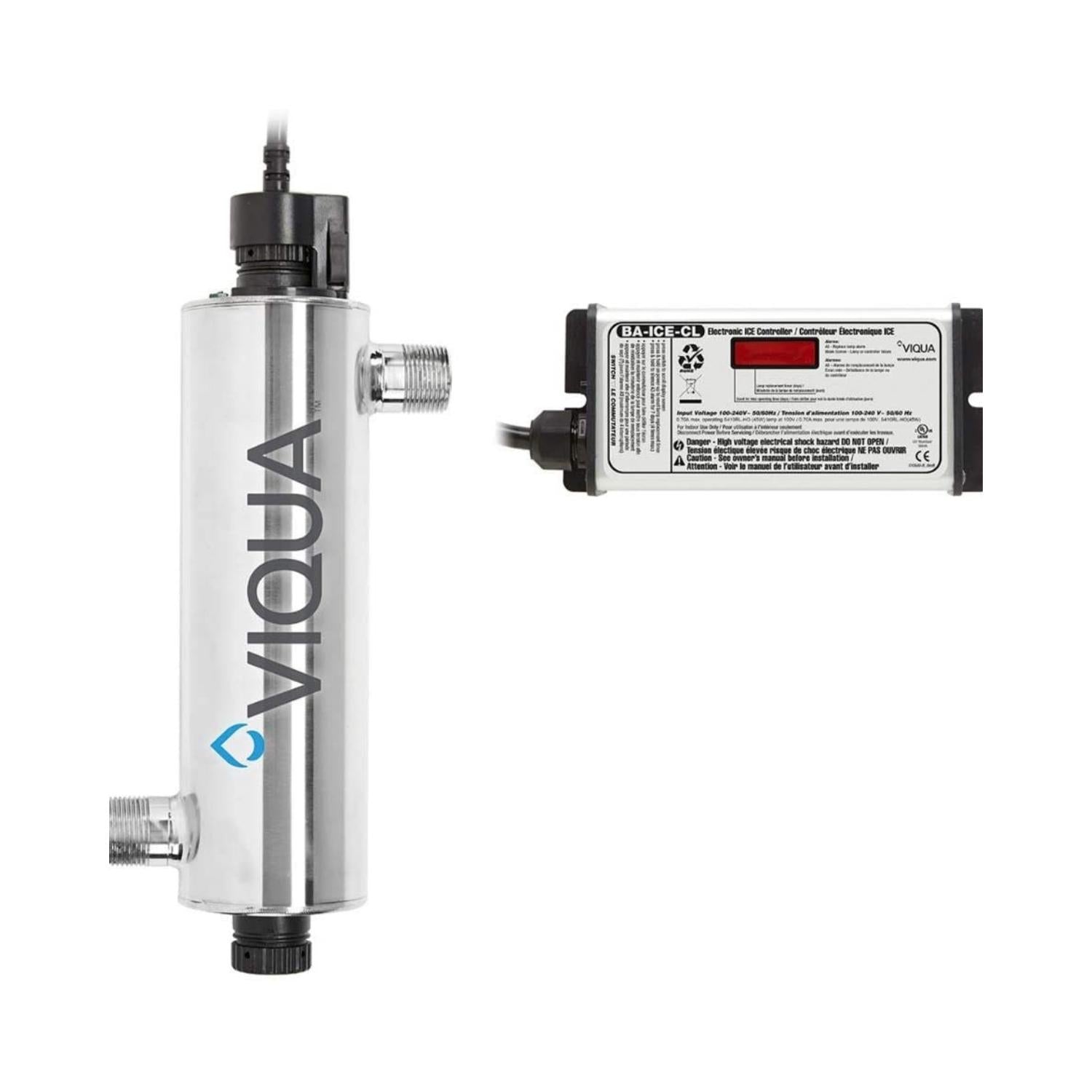 Stainless Steel High Output UV Water Disinfection System - RKIN