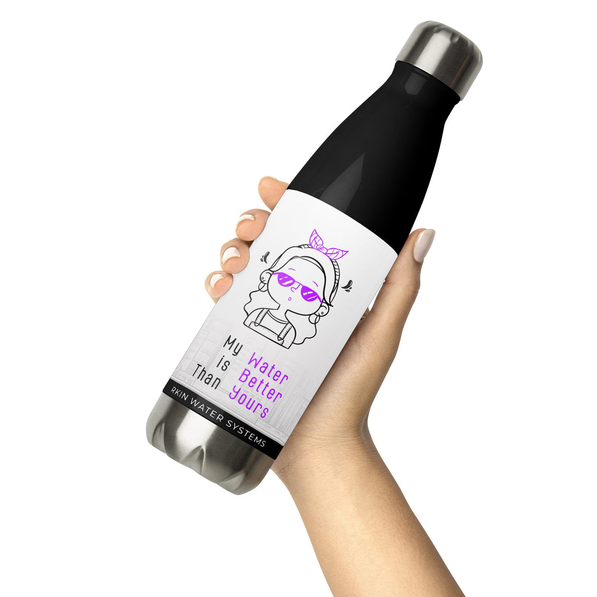 Stainless steel water bottle #1 - RKIN